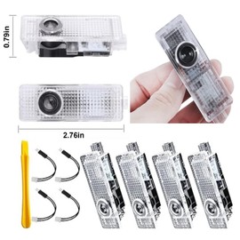 YYXSYY 4 Pcs Car Door Lights HD Welcome Ghost Shadow Light Compatible with 1/3/4/5/6/7/M/X/Z/GT Series…