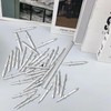 300 Pieces Seamless Nail with Double Headed Set, Seamless Nail
