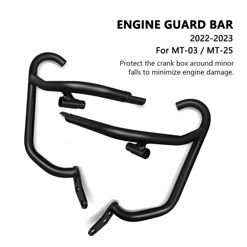 For MT 03 MT 25 Accessories 2022-2023 Motorcycle Bumper Engine