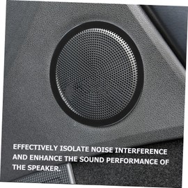 Alipis 4pcs Foam Speaker Ring Adapter for Car Audio Systems Versatile Speaker Spacer for Various Models Easy Installation Durable Design Enhancing Sound Quality and Aesthetics