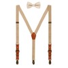 WANYING Men's 2 cm Braces Bow Tie Sets – PU
