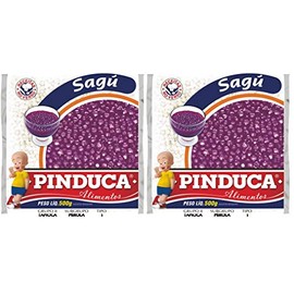 Pinduca - Sagu - Tapioca in Pearl - 17.64 Oz (PACK OF 02) | Sagu - Tapioca em Pérola - 500g …