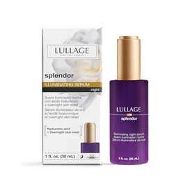 LULLAGE Splendor Srum iluminador nocturno  30 ml  Efecto Rejuvenecedor, Para el rostro con niacinamida y acido hialuronico  Repara, hidrata y aclara  
