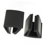 2pcs Golf Cart Fixing Clip Rubber Cart Front Windshield Clip