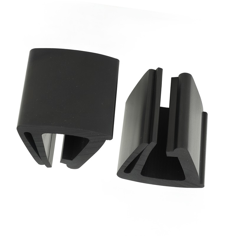 2pcs Golf Cart Fixing Clip Rubber Cart Front Windshield Clip