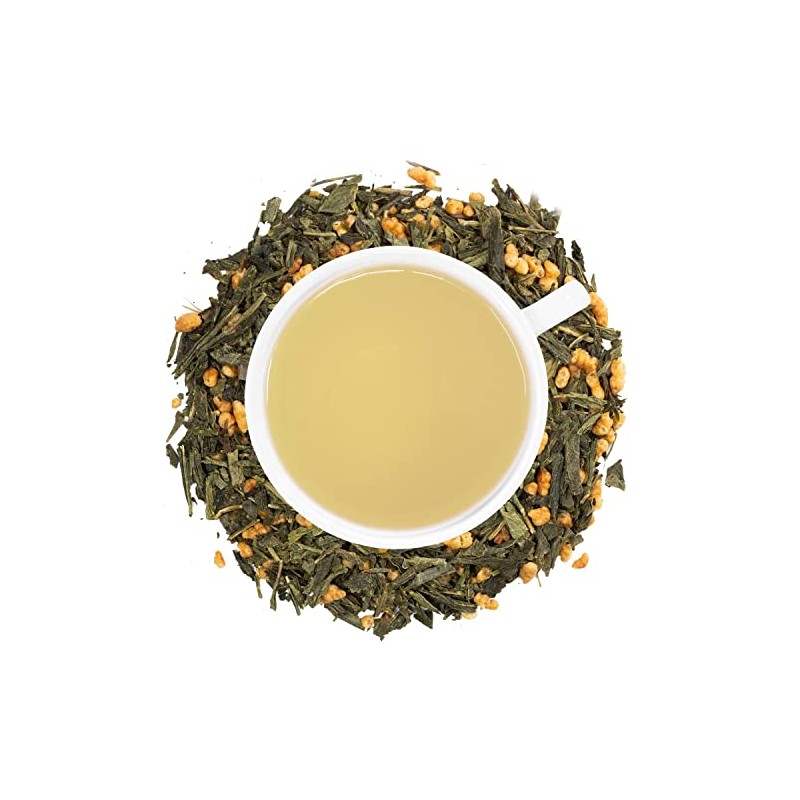 Organic Genmaicha Loose Leaf Tea - 2oz Bag (Approx. 30