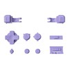 eXtremeRate 16Bits Light Violet Custom Full Set Buttons for Gameboy
