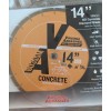 Virginia Abrasives 14" General Purpose Concrete Diamond Blade for Masonry,