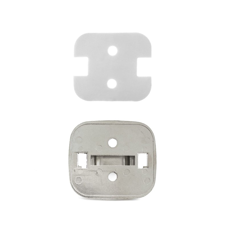 QWORK Laptop Cable Lock Anchor, 10 Pack Steel Desk Mount