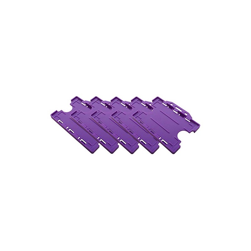 Customcard ltd¨ Double Sided ID Card Holder Two Sided Badge