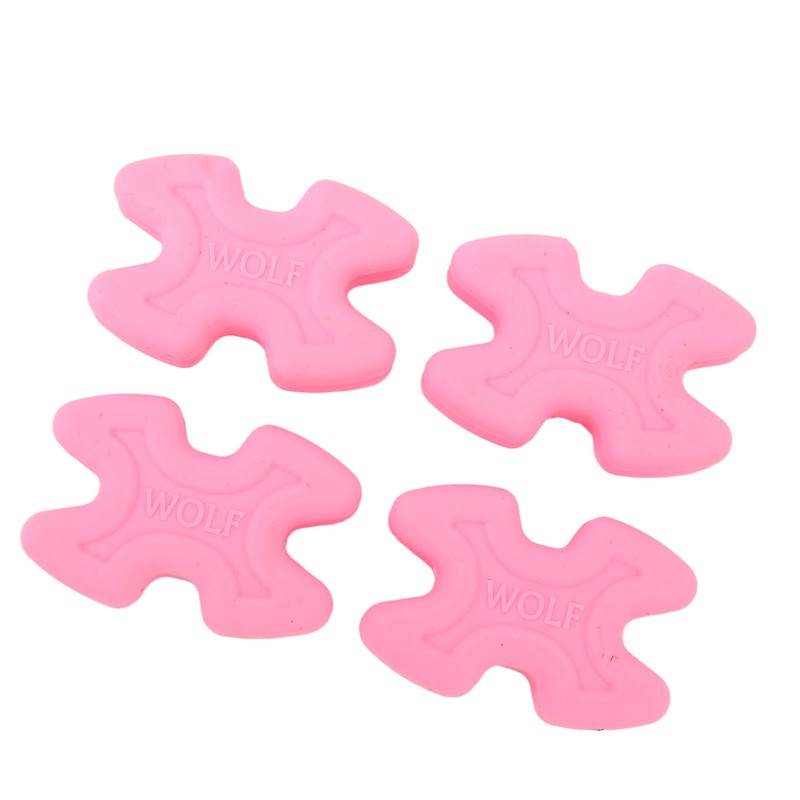 4pcs Bow Limb Dampener Wear Resistant Rubber Reducing Noise Vibration