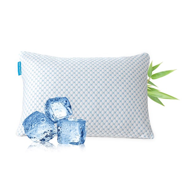 Splamdarrv Cooling Shredded Memory Foam Pillow King Size - Adjustable
