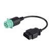 OBD2 Adapter, 9 Pin to 16 Pin OBDII Truck Diagnostic
