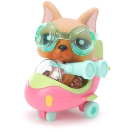 Littlest Pet Shop- Pets On The Go Dog with Plane 1847