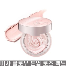 Missha Glow Tone-Up Rose Pact 11g / 미샤 글로우 톤업 로즈 팩트 11g