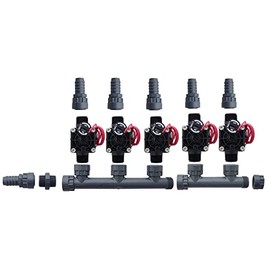 SPW Hunter PGV101-MM Dura Manifold Valve Kit with Flow Control - Barb PGV101G (5 Zone) (hu-dura101mm0b)