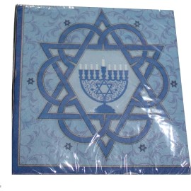 Forum Chanukah Hanukkah Jewish Holiday Festival Lights Party Paper Luncheon Napkins