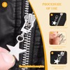 UESDU Replacement Zipper Pull 20 PCS Detachable Zip Slider Replacement