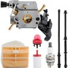 C1M-EL37B 506450401 Carburetor with Maintenance Kit for Husqvarna 445 445E