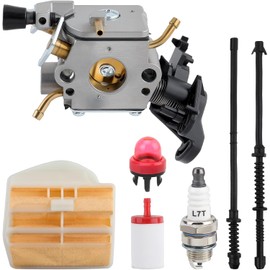 C1M-EL37B 506450401 Carburetor with Maintenance Kit for Husqvarna 445 445E 450 450E Gas Chainsaw