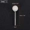 sourcing map Ball Abrasive Mounted Stone Polishing Bits 1/8" Shank