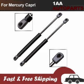 Unbranded 2x Lift Supports Gas Struts Rear Hatchback With Spoiler For Mercury Capri 91-94