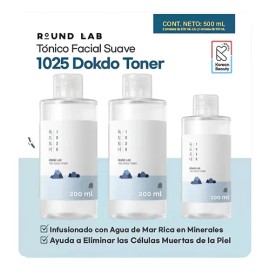 Tonico Facial Coreano - Round Lab 1025 Dokdo - Combo                                                                                                  