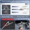 Wide Rain Shower Head with Handheld Spray Combo and Extention