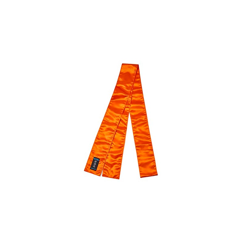 Playwell Martial Arts Grading Satin Kung Fu Sash - Orange