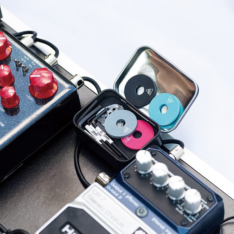 IVU CREATOR guitar strap locks premium strap blocks-Blue and Red