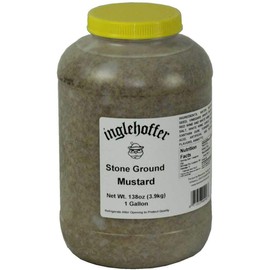 Inglehoffer Stone Ground Mustard, 144 Ounce -- 4 per case.
