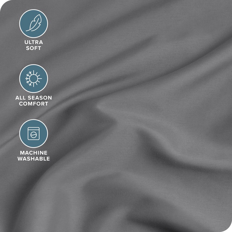 Bare Home 22" Fitted Bottom Sheet - Premium 1800 Ultra-Soft