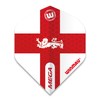 WINMAU Mega Standard England Dart Flights - 10 sets per