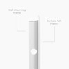 10x13 Inch White Access Panel for Drywall – ABS Plastic
