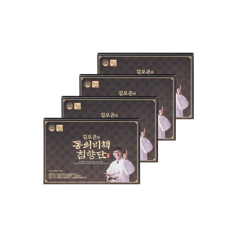 Whole Life (현대Hmall)김오곤 동의비책 침향단 3.75g x 30환 4박스 (Hyundai
