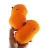 Set of 2 Capybara Puffer Air- Natural Color Filled Squeeze