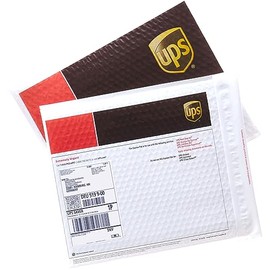 UPS Padded Envelope, 15 Envelopes Total 14.75" x 11" (Packaged by Renegade Dimensions)