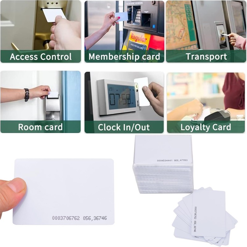 RFID 125 kHz Proximity ID Card, TK4100 Read Only, Cannot