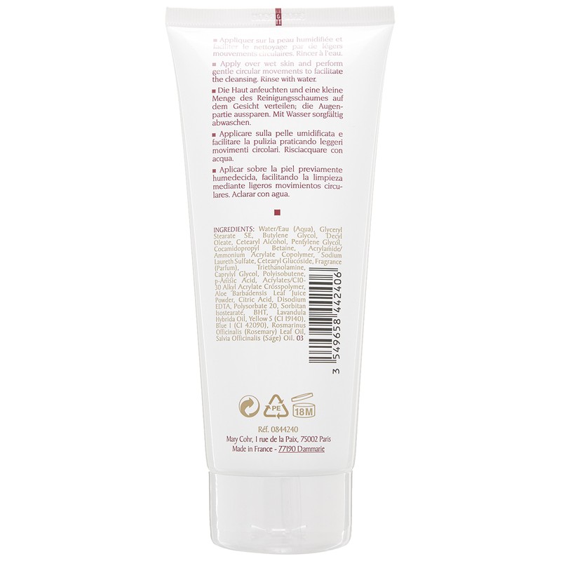 Mary Cohr Douceur Nettoyante Fraic Heur Fresh Cleansing Cream 200ml