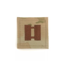 USAF OCP/ Spice Brown 2x2 With Hook Fastener - O3 Captain