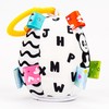 Black White Stroller Toy High Contrast Early Education Baby Plush