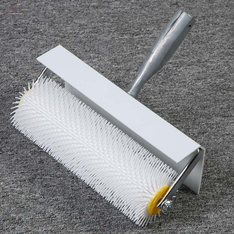 Vent Roller with Splash Guard, Spike Roller, Spiked Screed Composite