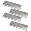Stainless Steel Mud Flap Clamps for Semi Trucks, 1/4" -