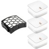 (4 Pieces) 1 HEPA + 3 Foam & Felt Filters