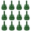 sourcing map 12pcs M3x10mm Knurled Thumb Screw Computer Case Threaded