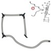 AUTORCE Fuel Leak Off Pipe for Ford Focus Kuga Mondeo
