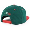 Hecho En Mexico Eagle 3D Embroidered Flat Bill Snapback Cap,