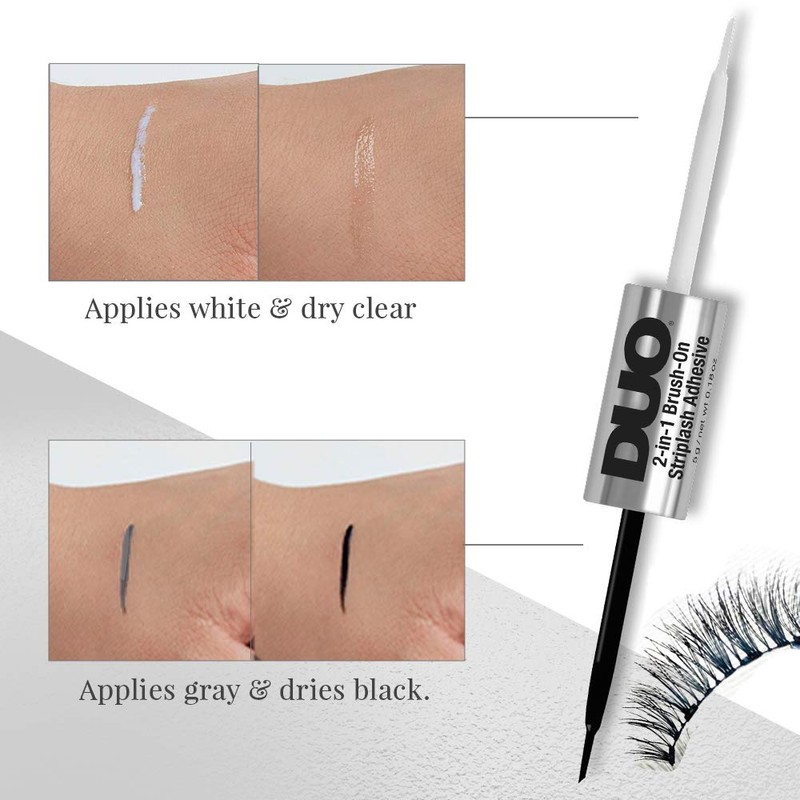 DUO 2-in-1 Brush On Eyelash Glue – Dual Ended Strip