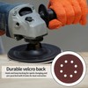 15 Pcs 125 mm Sanding Discs, 80 Grit Sandpaper, 8