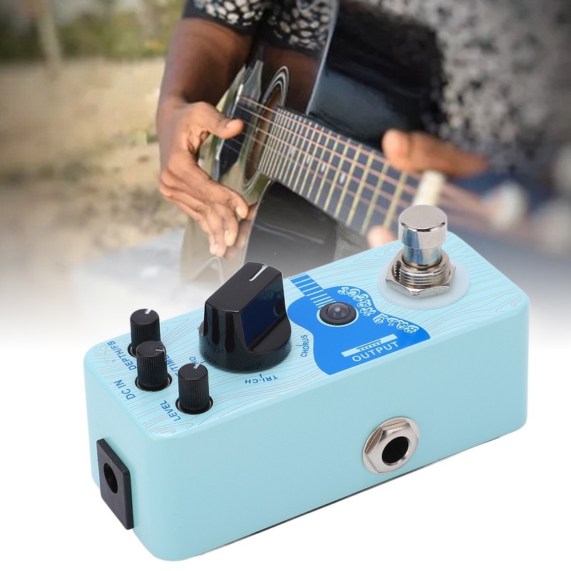 Acoustic Guitar Effect Pedal Baby Water Delay Chorus 5 Gears